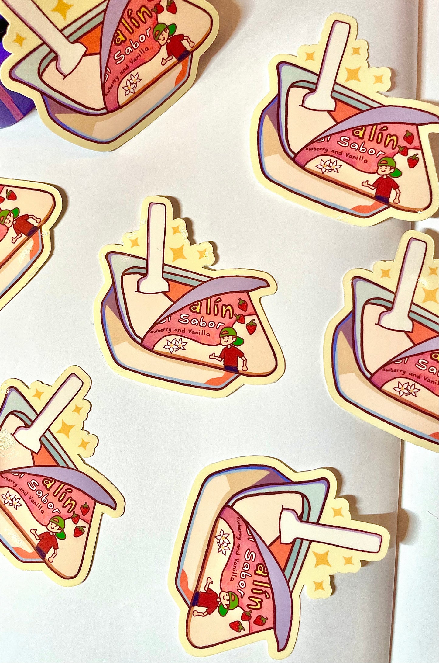 Sparkly Duvalín Sticker