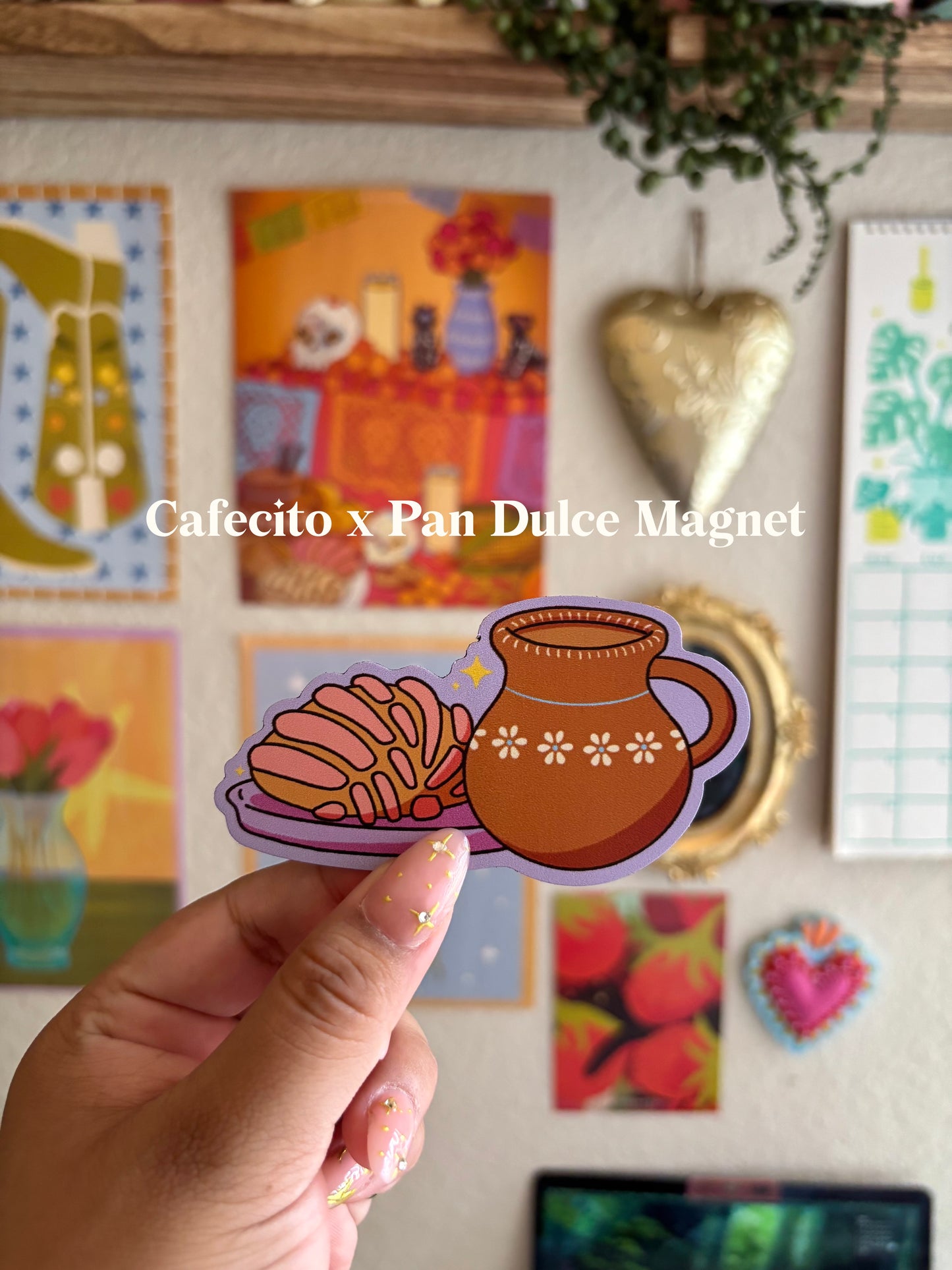 Cafecito x Pan Dulce Magnet