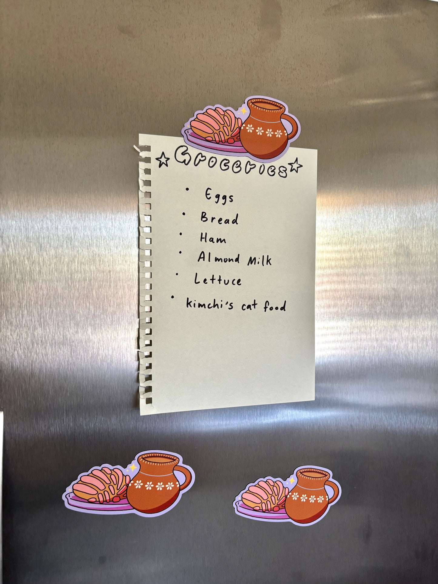 Cafecito x Pan Dulce Magnet