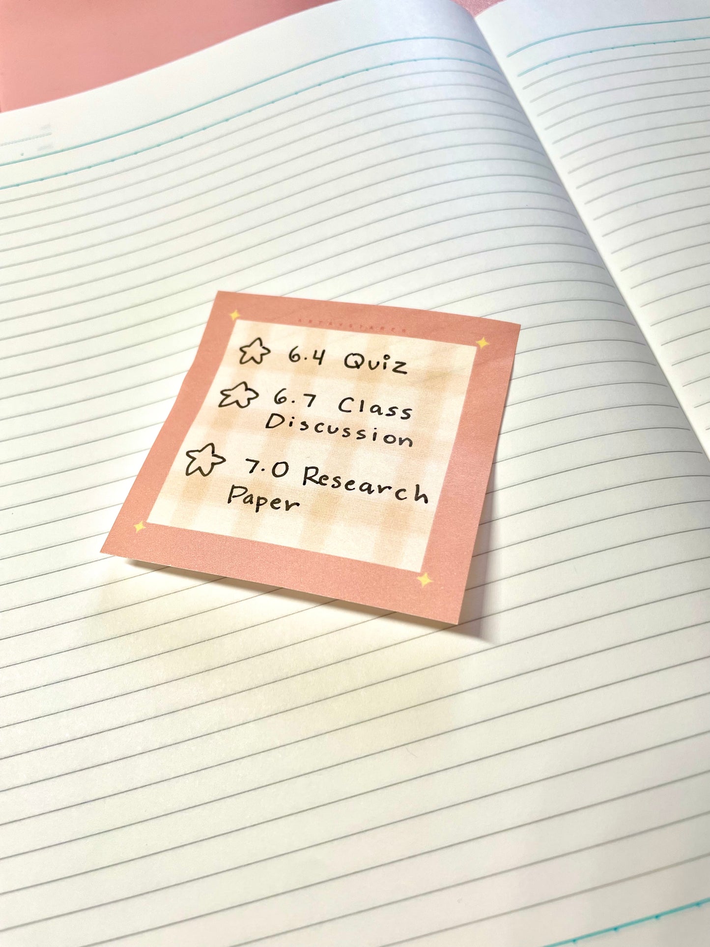 Little Star Sticky Note