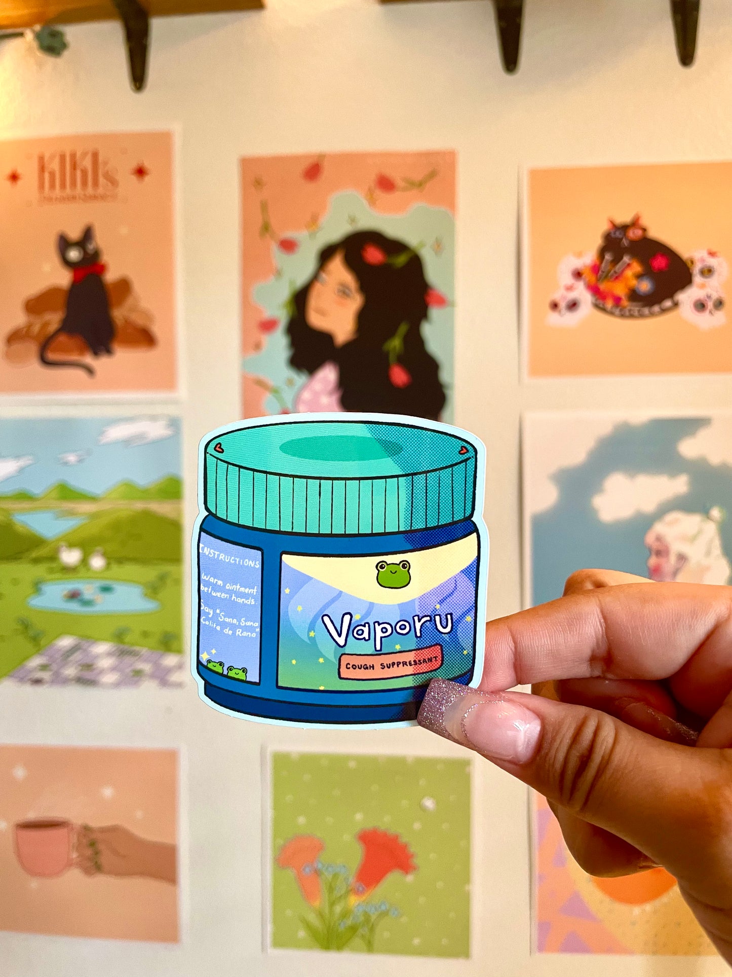Vaporuuu Sticker