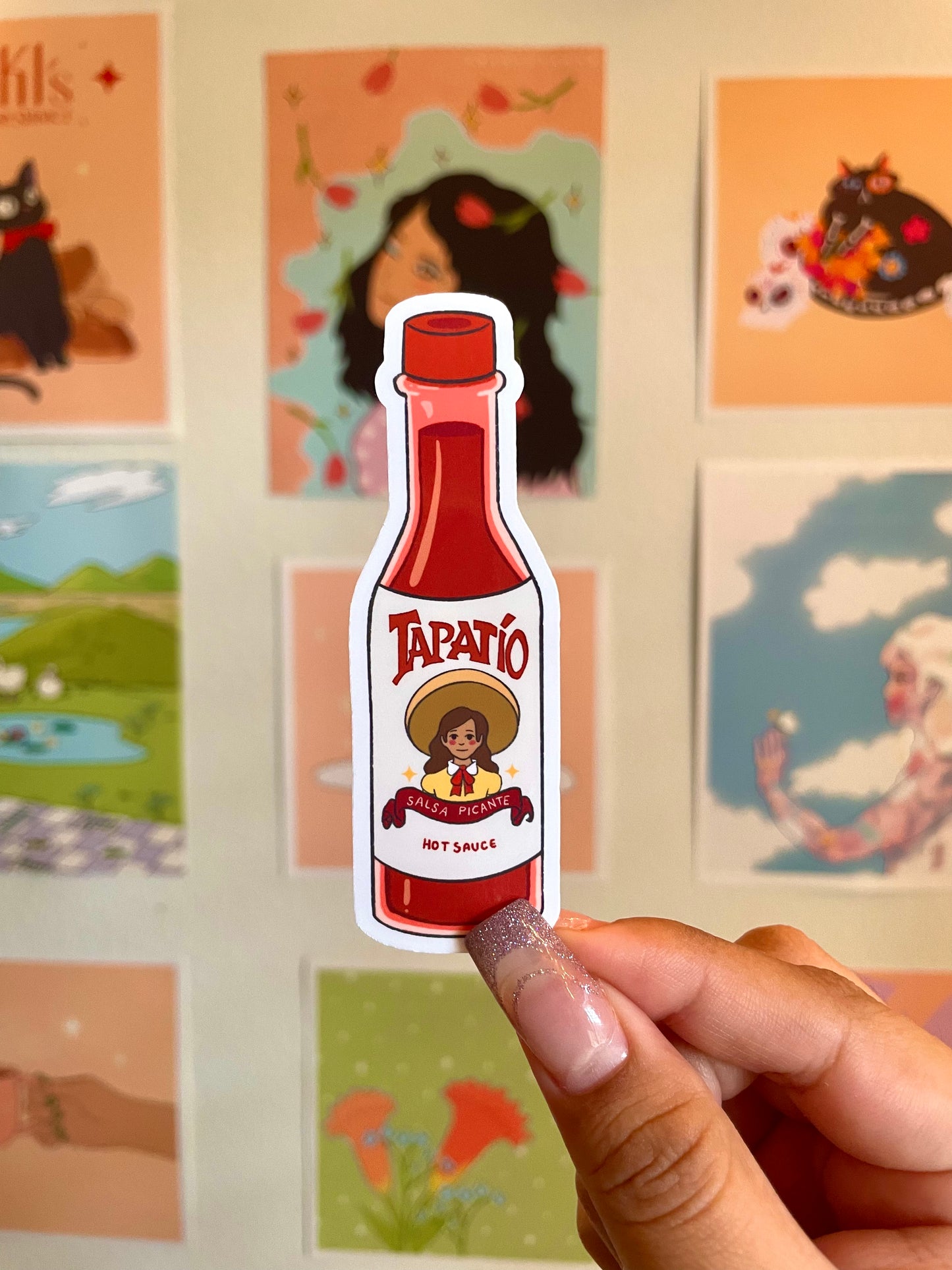 Mexican Hot Sauce Sticker