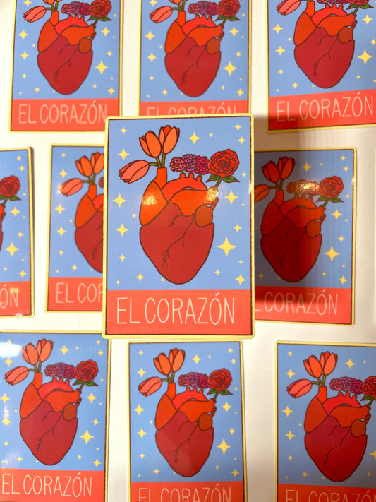 El Corazón Sticker