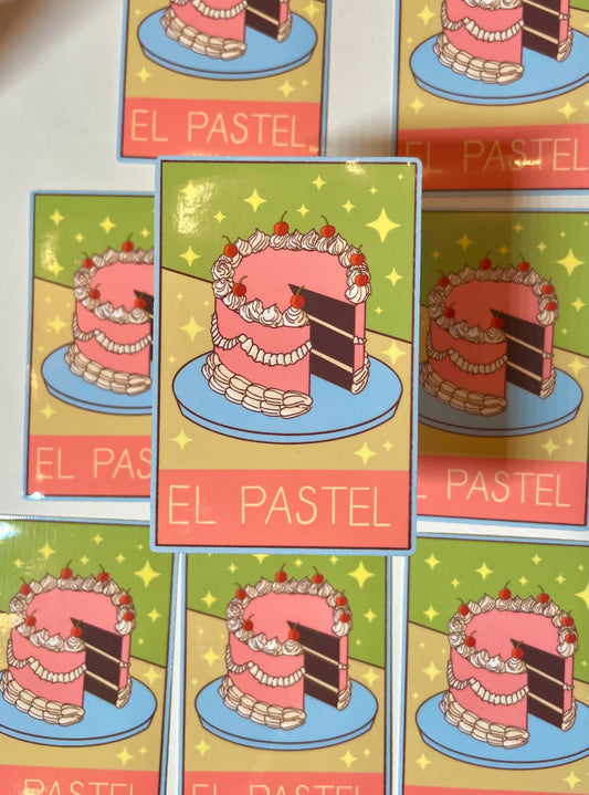 El Pastel Sticker