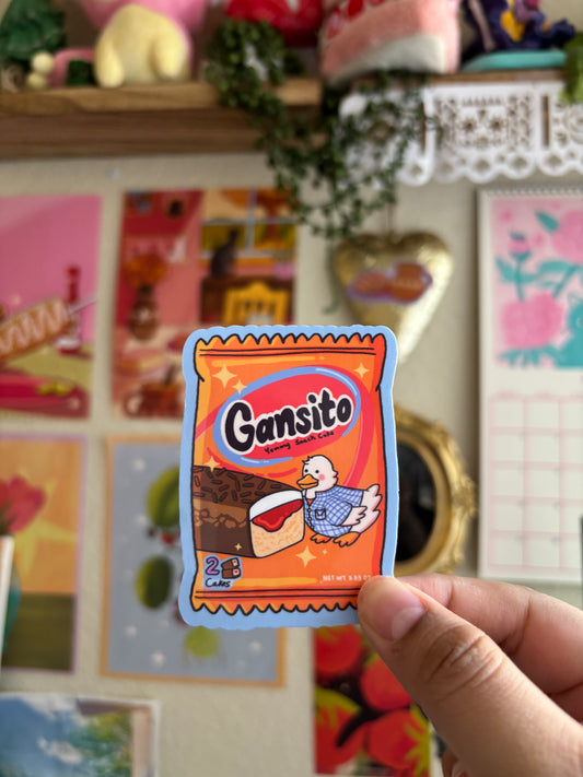 Yummy Gansito Sticker