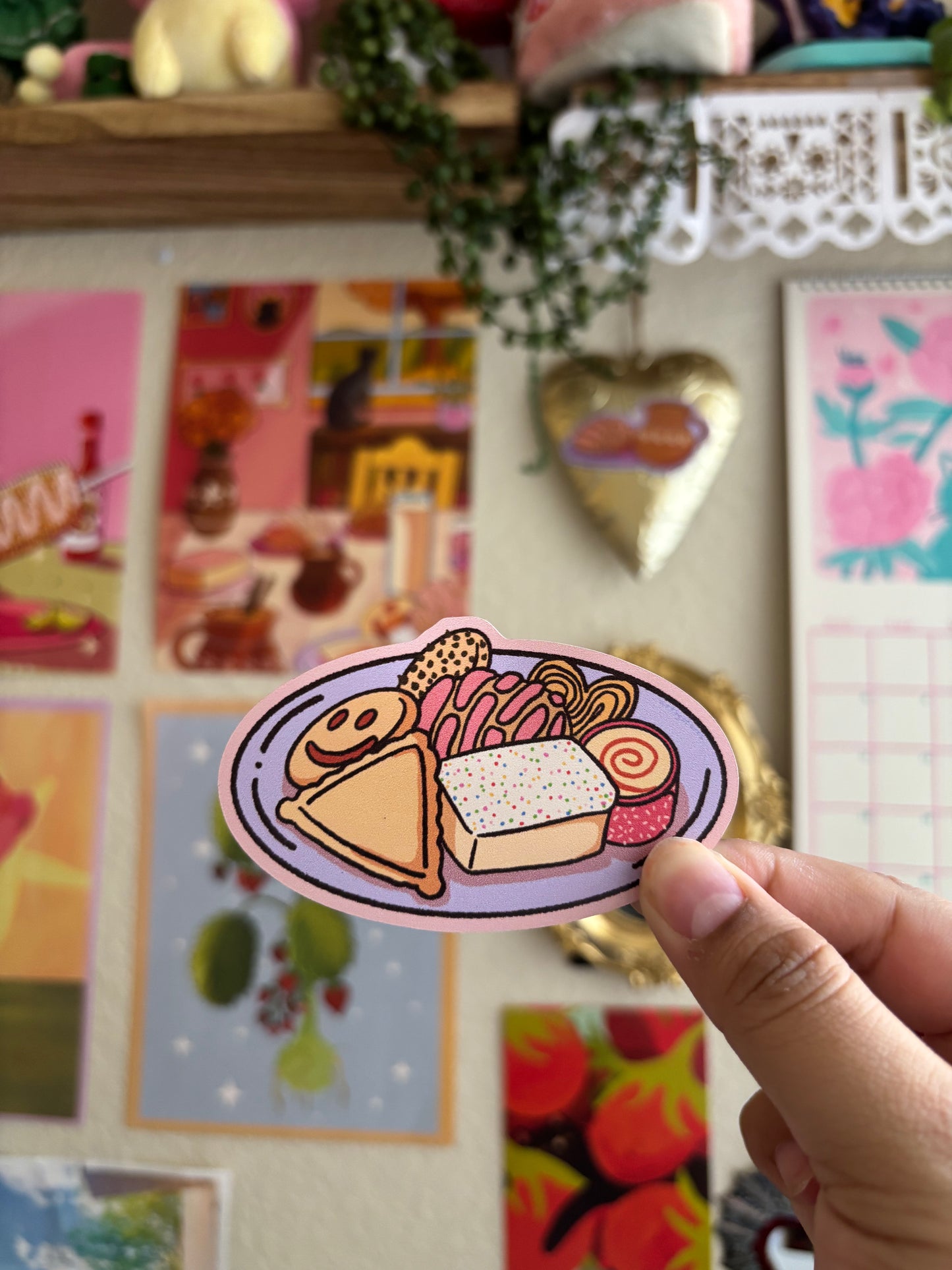 A Plate of Pan Dulce! Magnet