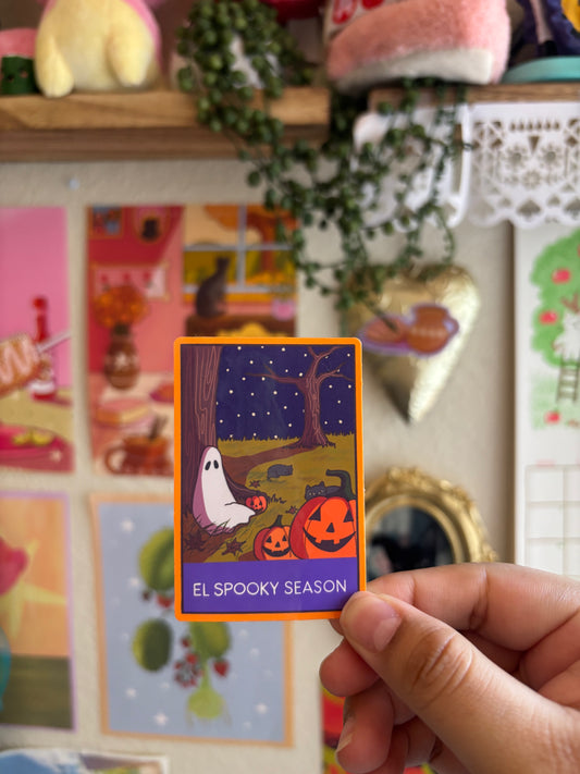 El Spooky Season Sticker
