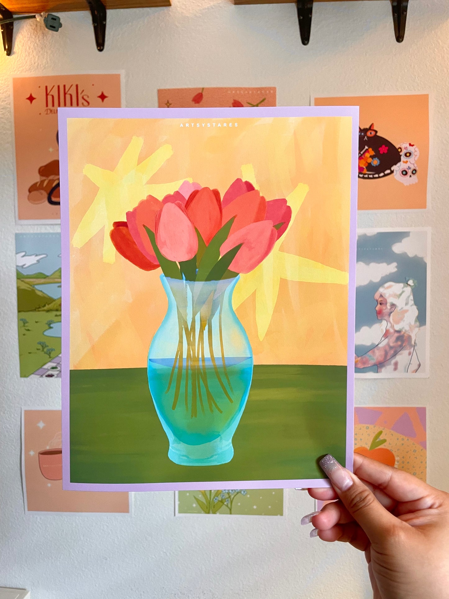 Pretty Tulips Dazzle