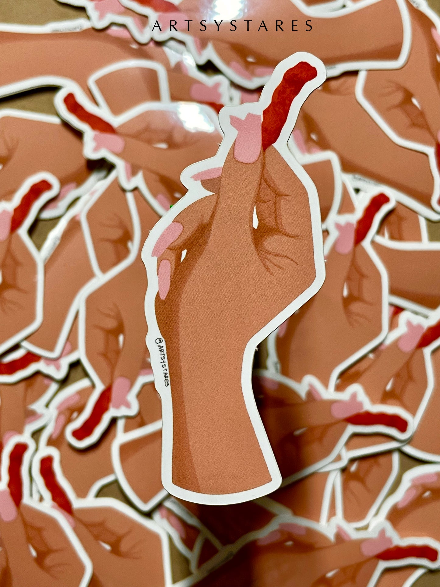 Cheeto Girl Sticker