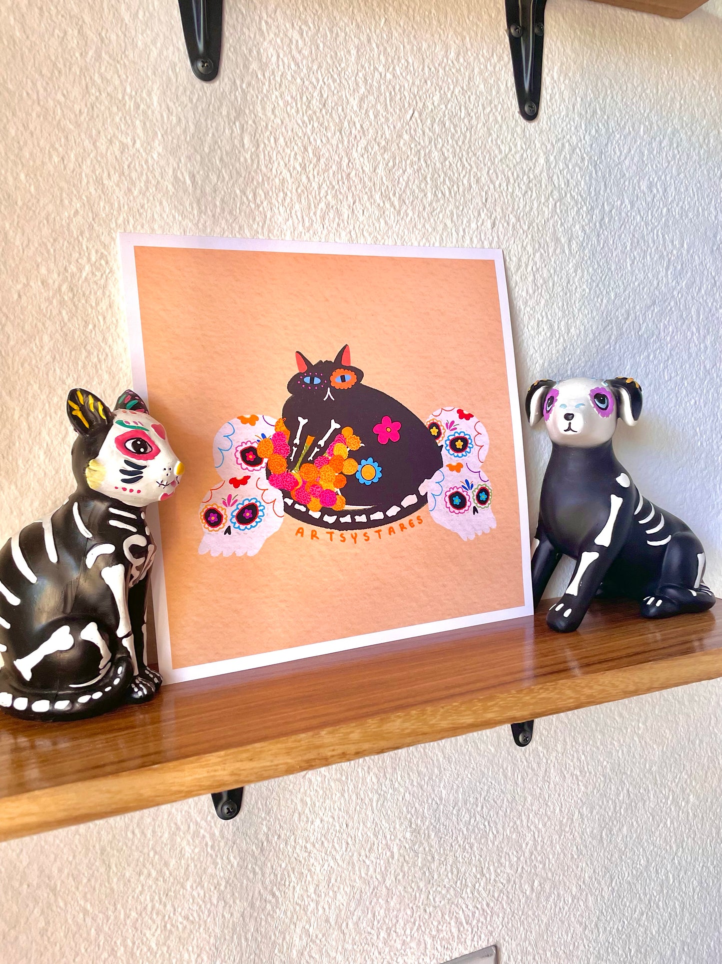 Día De Los Muertos Kitty